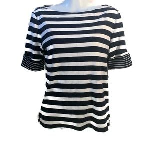 RALPH LAUREN 100% cotton sup neck top